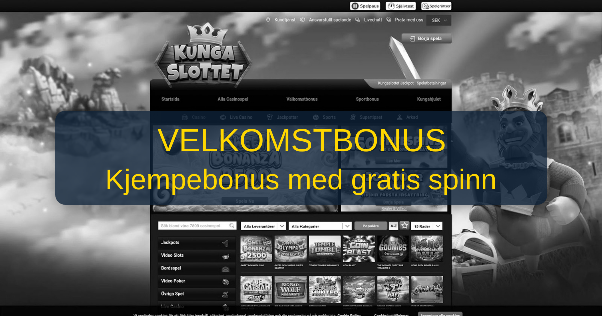 Kungaslottet Casino i Norge